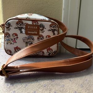 Loungefly Disney Pixar Up Carl And Ellie Crossbody Bag